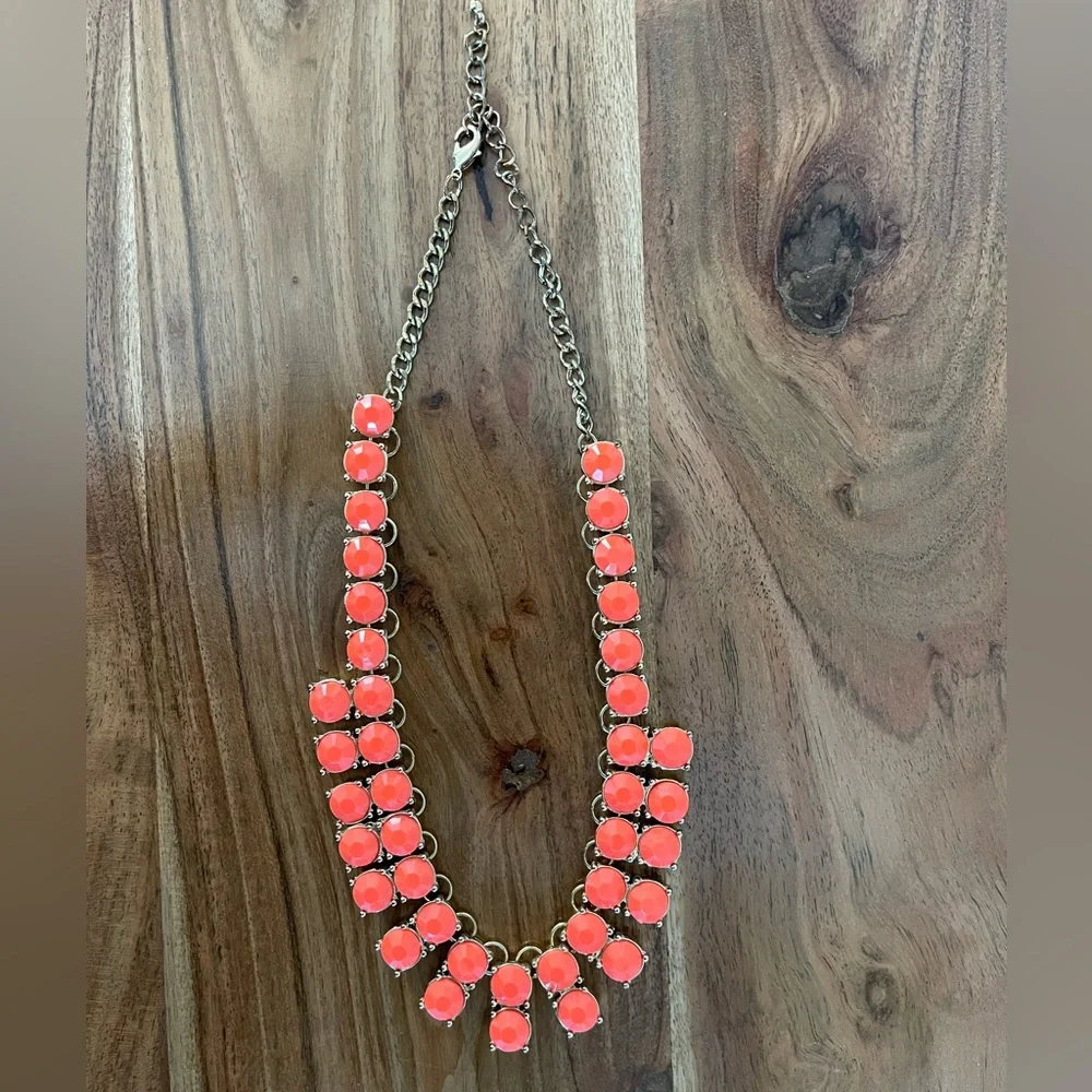 Coral Statement Necklace | Bold Fashion Jewelry